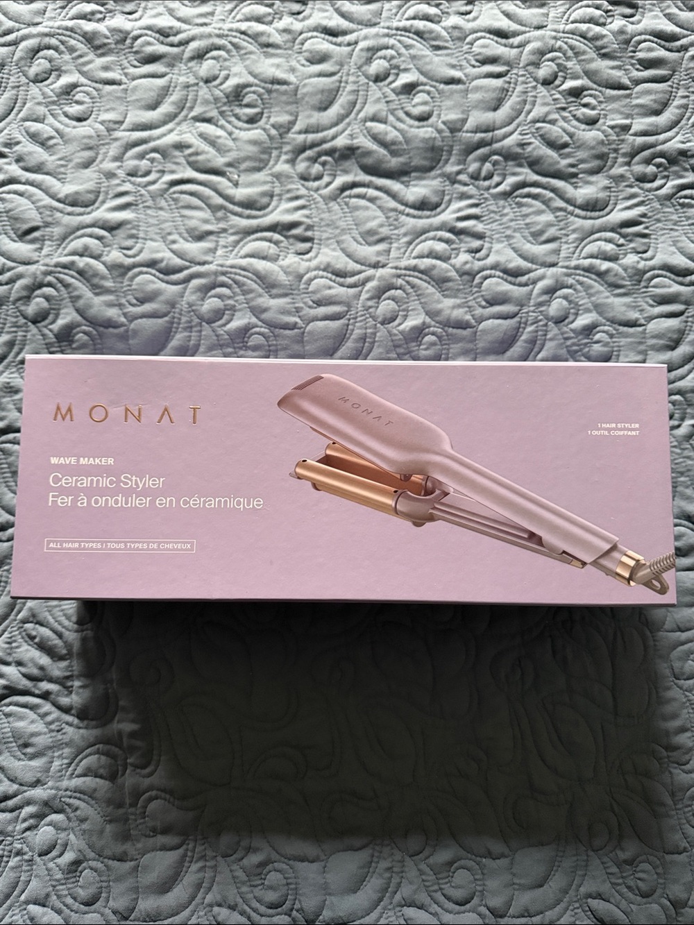 MONAT Wave Maker Ceramic Styler - Blush Pink